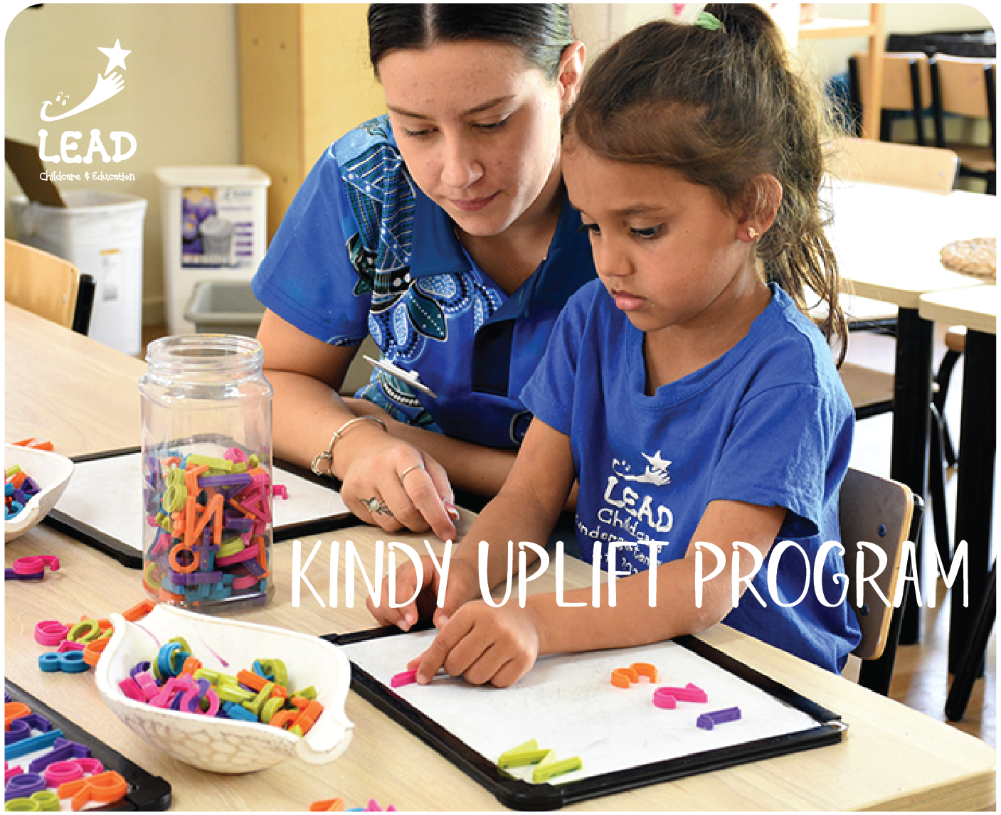 Kindy Child with Educator